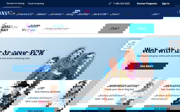 1&1 IONOS Cloud screenshot