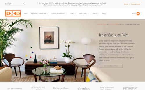 20x200 website screenshot