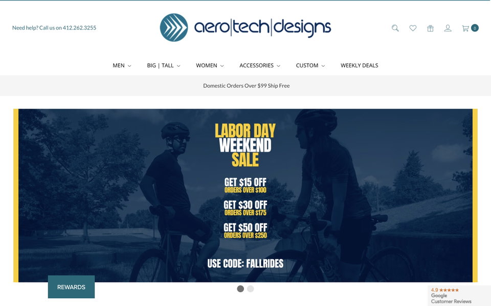 Aero Tech Designs website