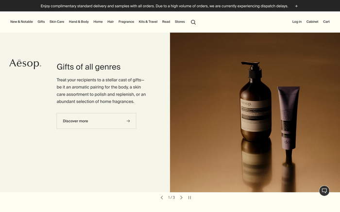 Aesop screenshot