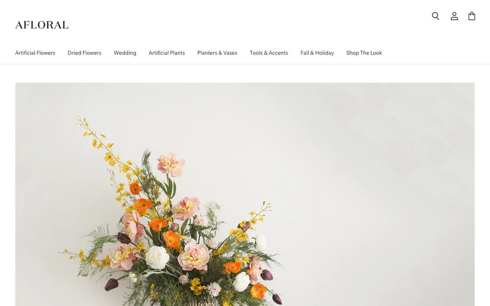 Afloral website
