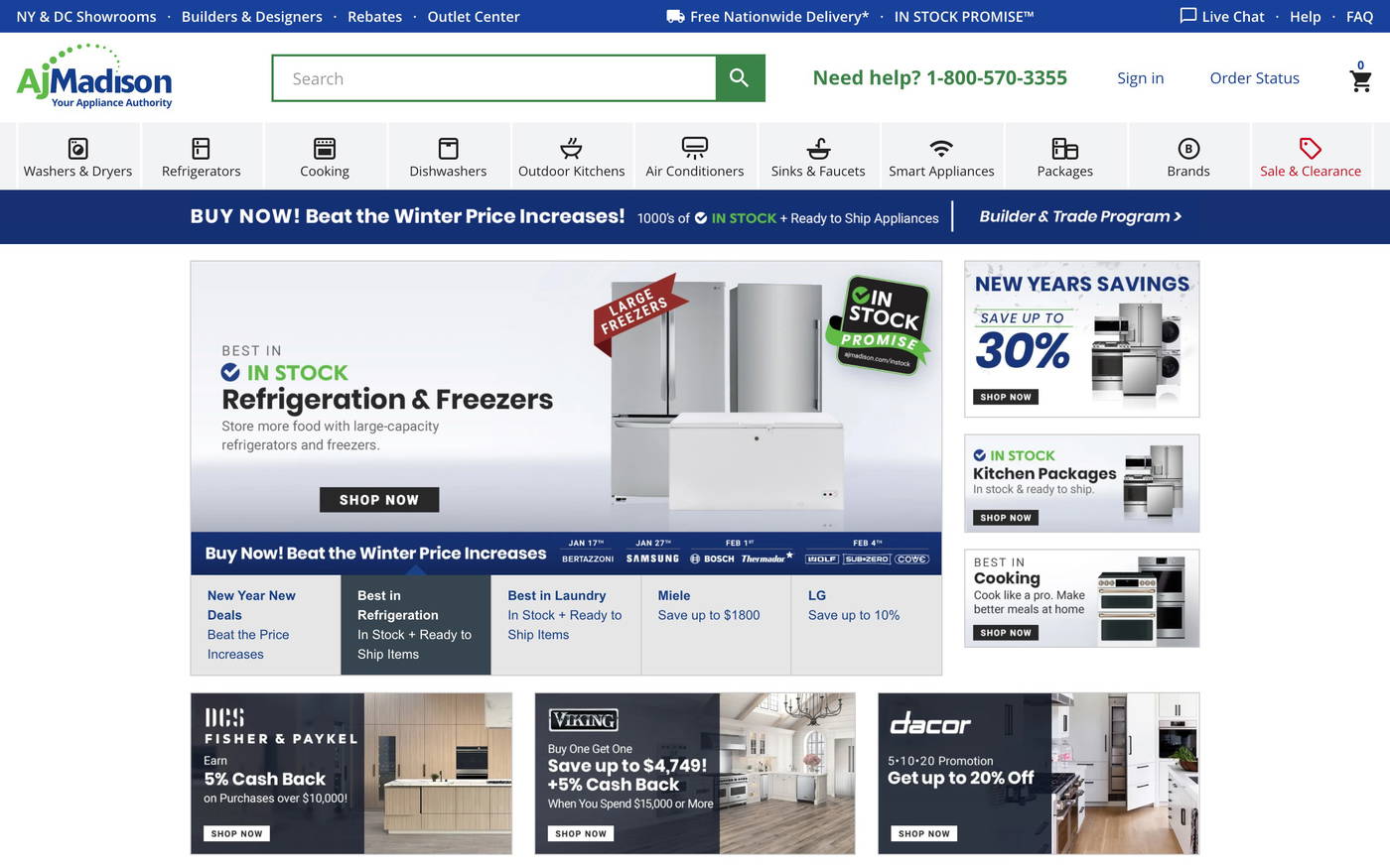 AJ Madison screenshot