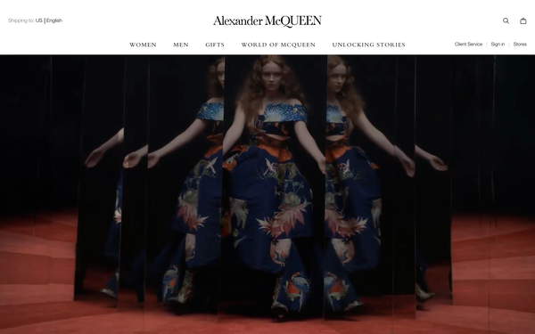 Alexander McQueen screenshot