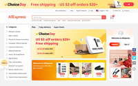 AliExpress website screenshot