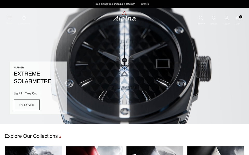 Alpina website