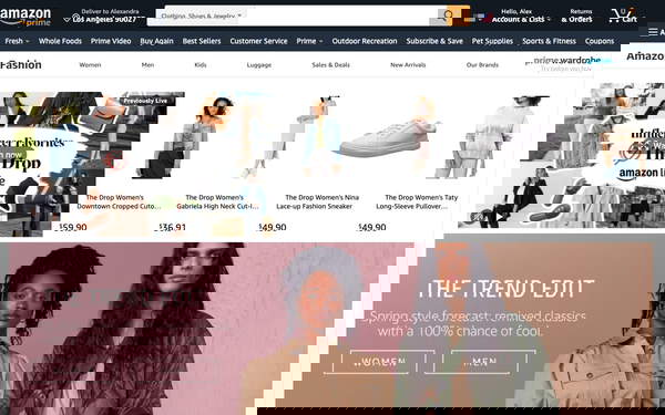 Amazon Fashion screenshot