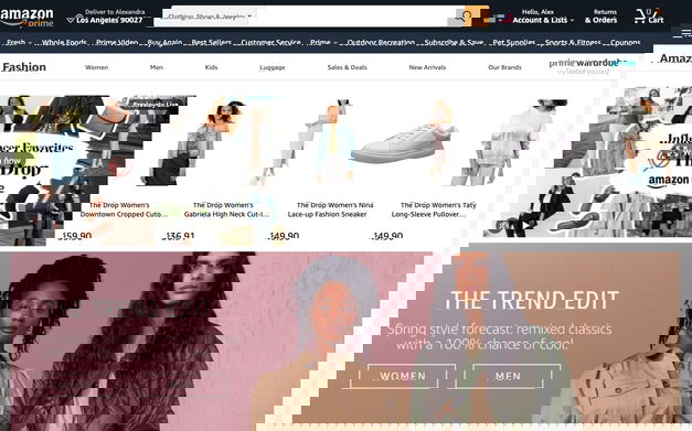 Amazon Fashion on Shomp