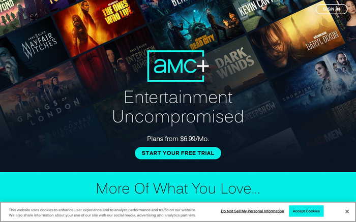 AMC+ screenshot