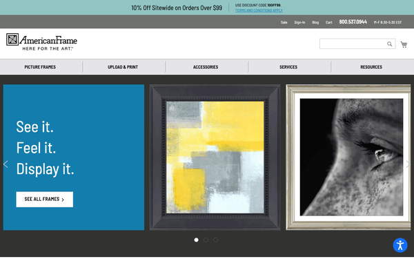 American Frame screenshot