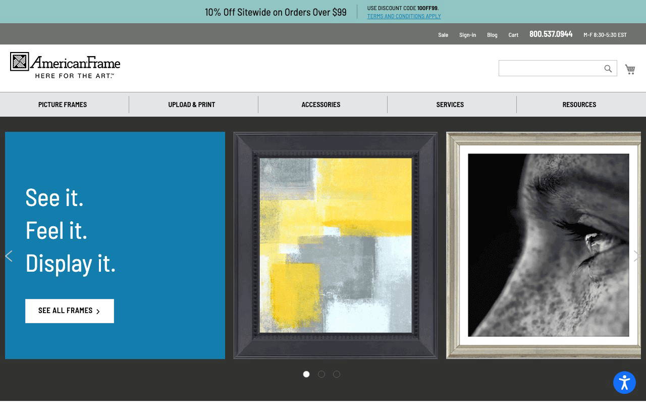 American Frame screenshot