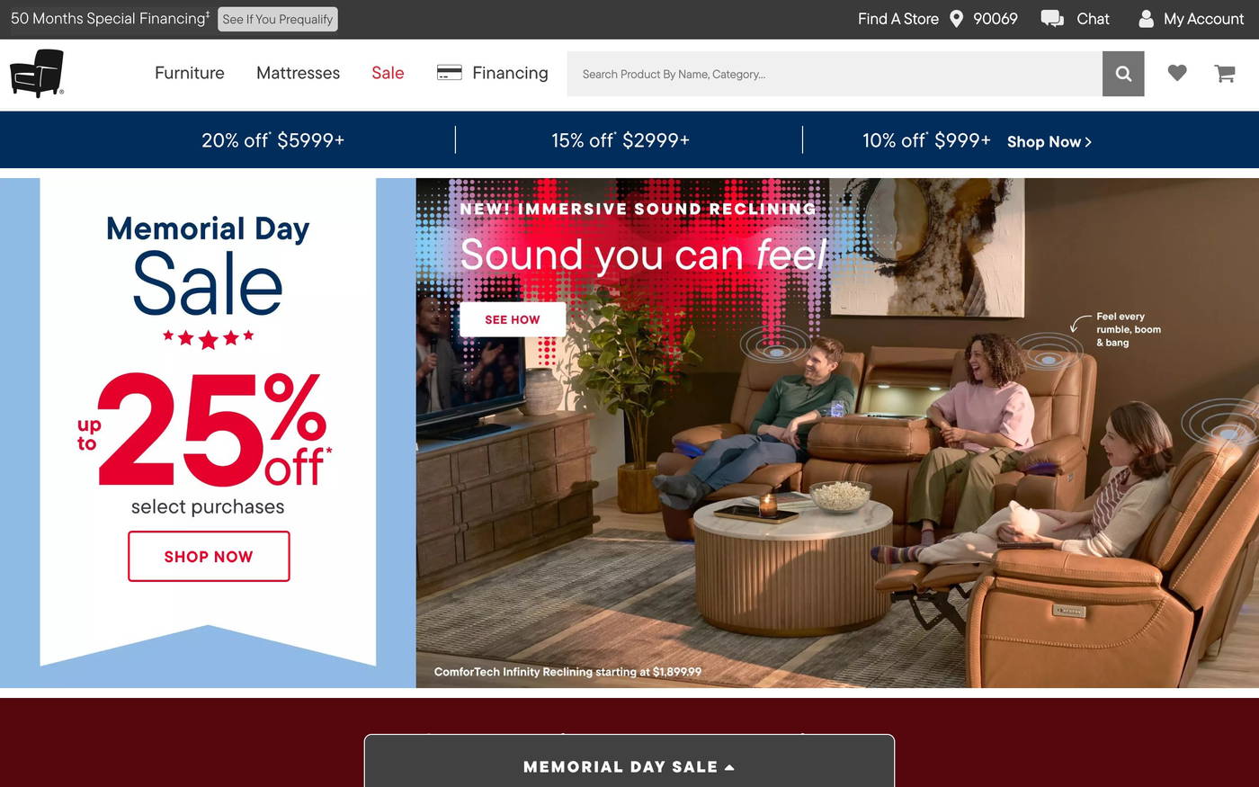 American Signature Furniture screenshot