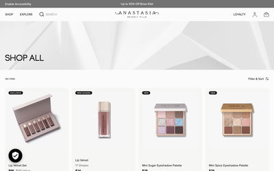 Anastasia Beverly Hills on Shomp