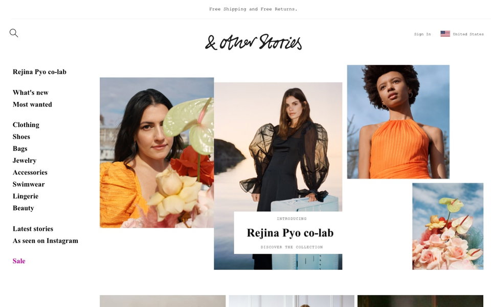 & Other Stories website