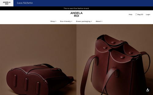 Angela Roi website screenshot