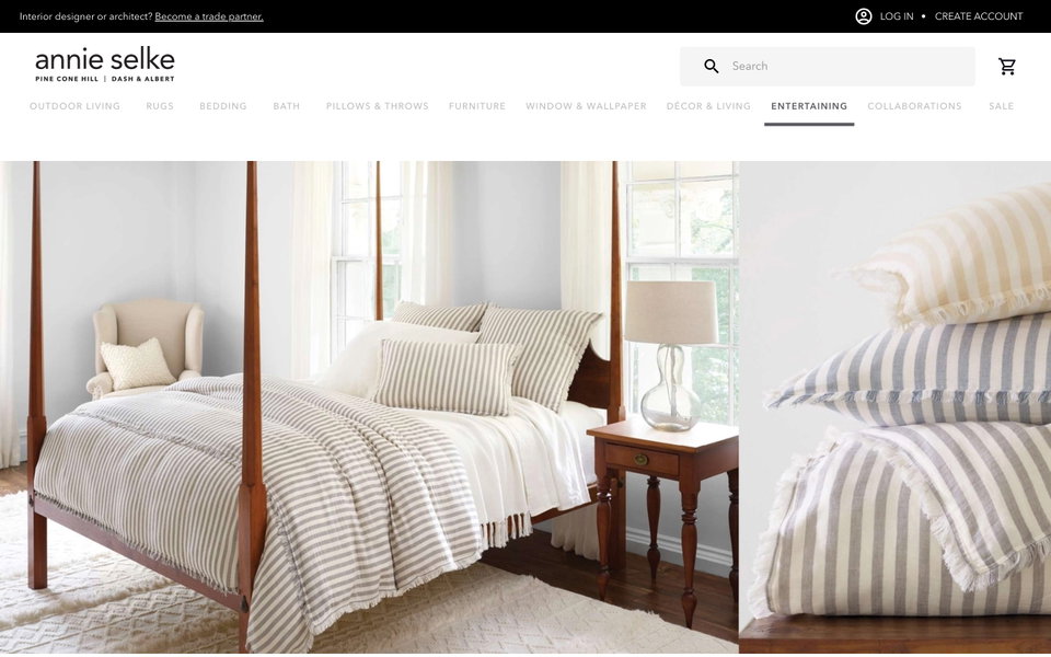 Annie Selke website