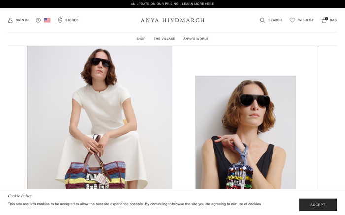 Anya Hindmarch screenshot