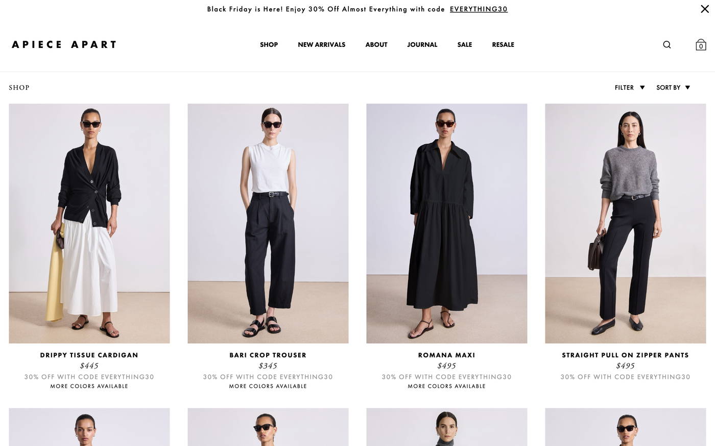 APIECE APART screenshot