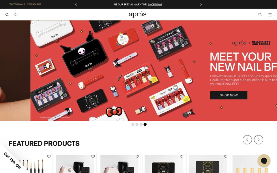 Apres Nail website