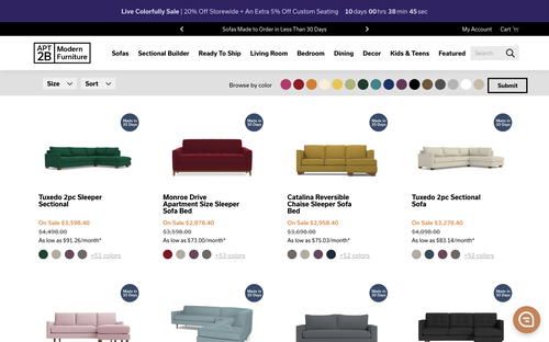 Apt2B website screenshot
