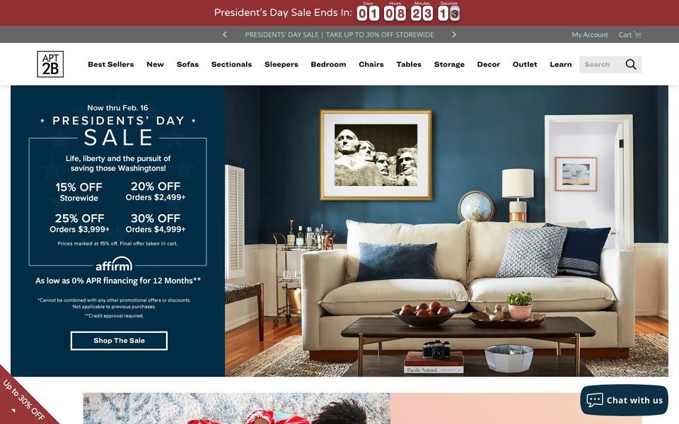 Apt2B website