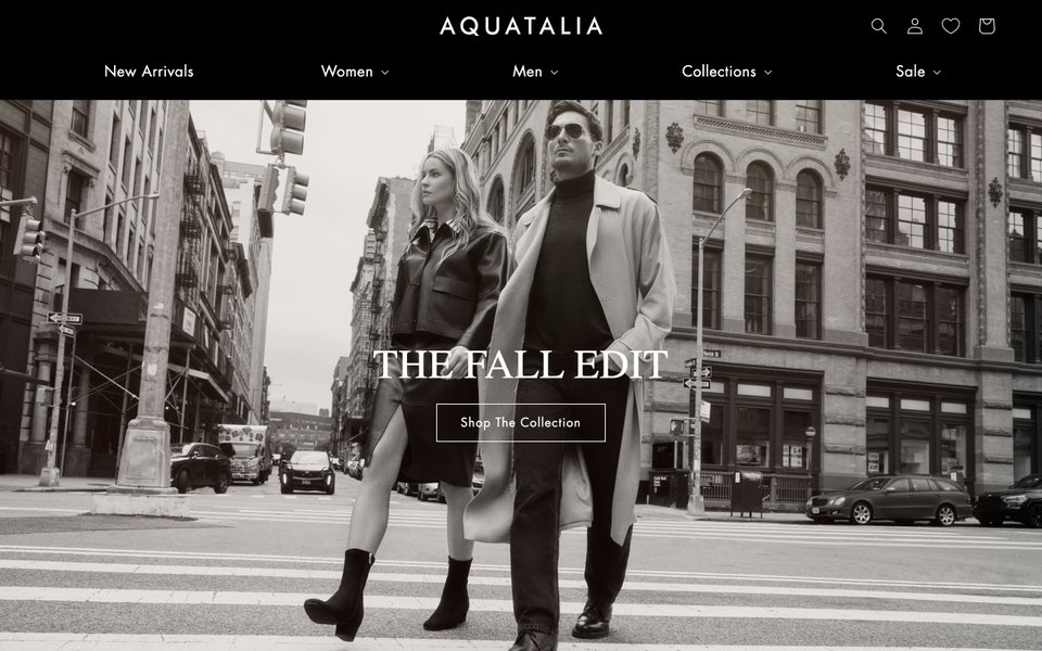Aquatalia website