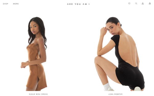 Are You Am I website screenshot
