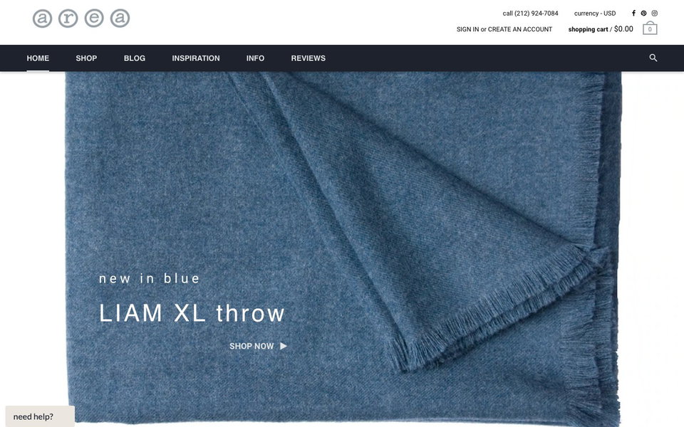 Area website