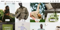 ARKET website screenshot