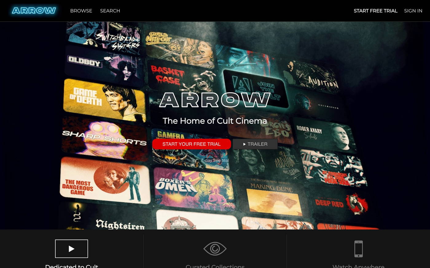 ARROW screenshot