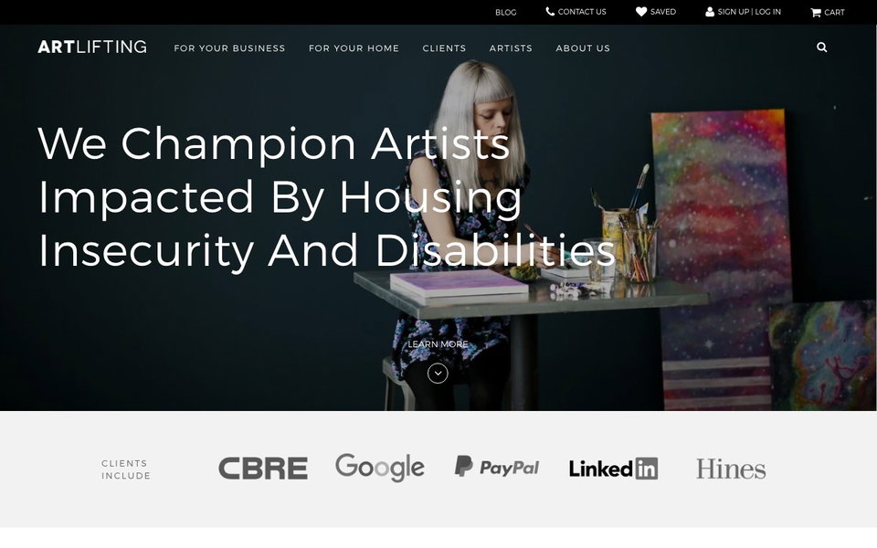 ArtLifting website