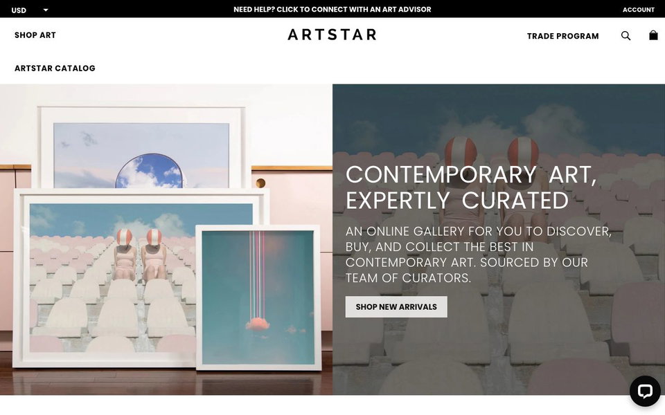 ArtStar website