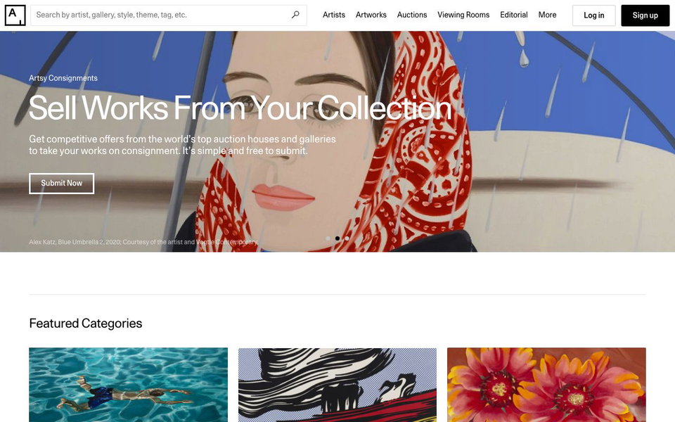 Artsy website
