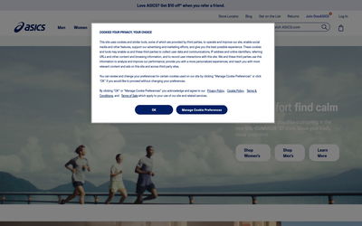 ASICS on Shomp