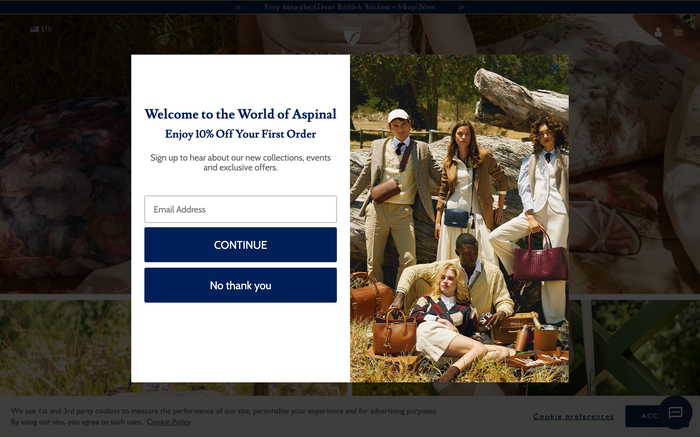 Aspinal of London screenshot