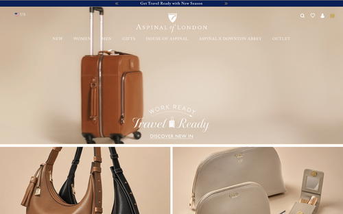 Aspinal of London website