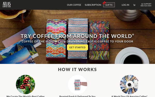 Atlas Coffee Club screenshot