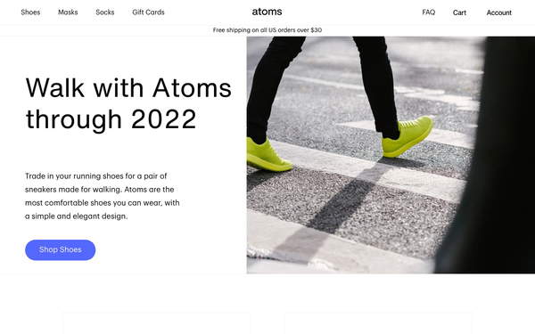 Atoms screenshot