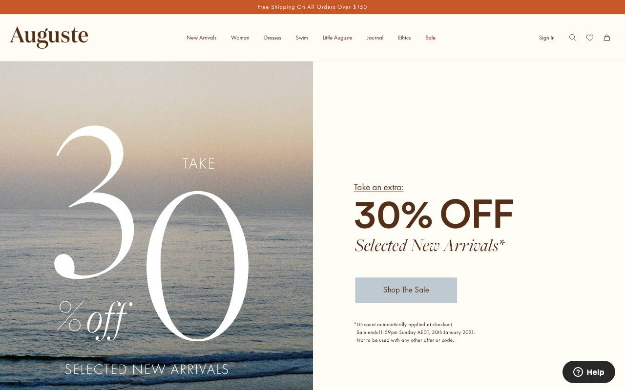 Auguste The Label screenshot