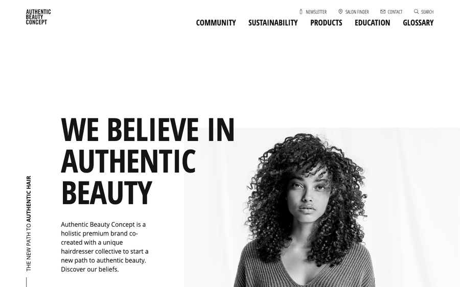 Authentic Beauty Concept on Shomp