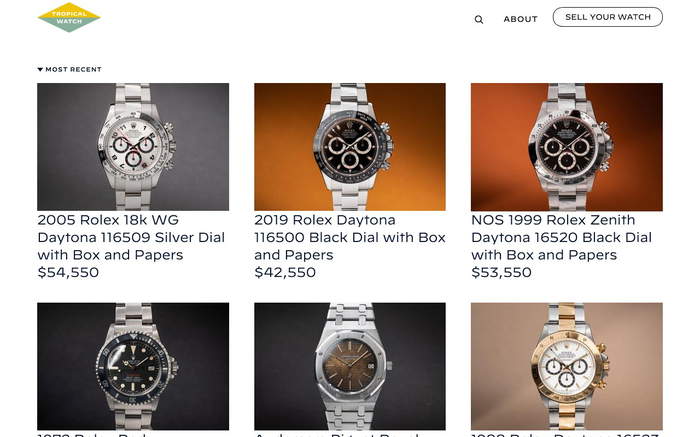 Tropical Watch screenshot