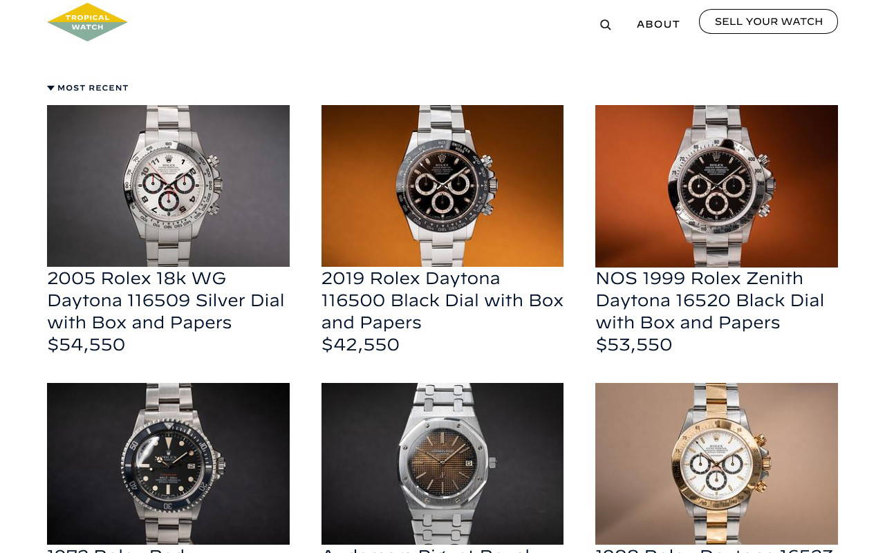 Tropical Watch screenshot