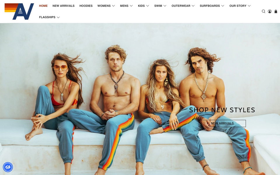 Aviator Nation website