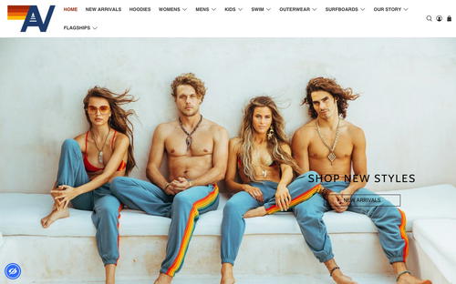 Aviator Nation website