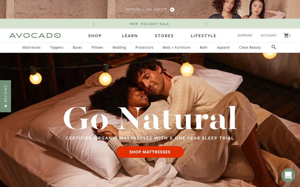 Avocado Green Mattress website