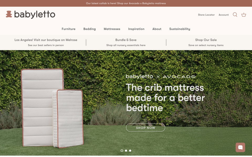 Babyletto website