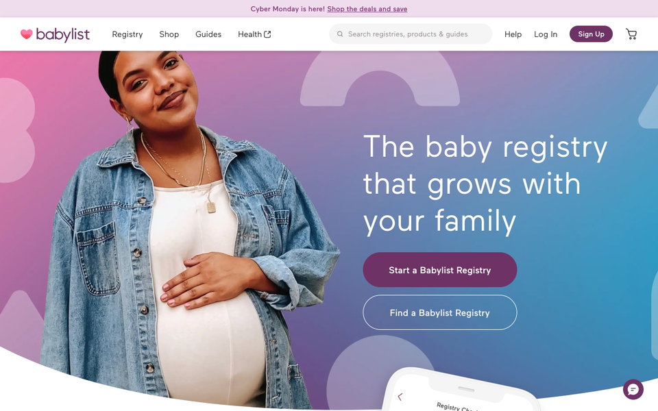 Babylist website