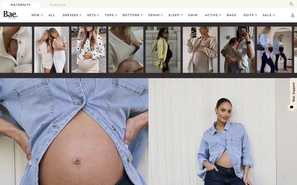 Bae The Label website