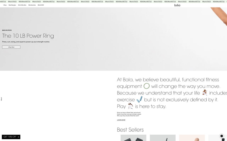 Bala website