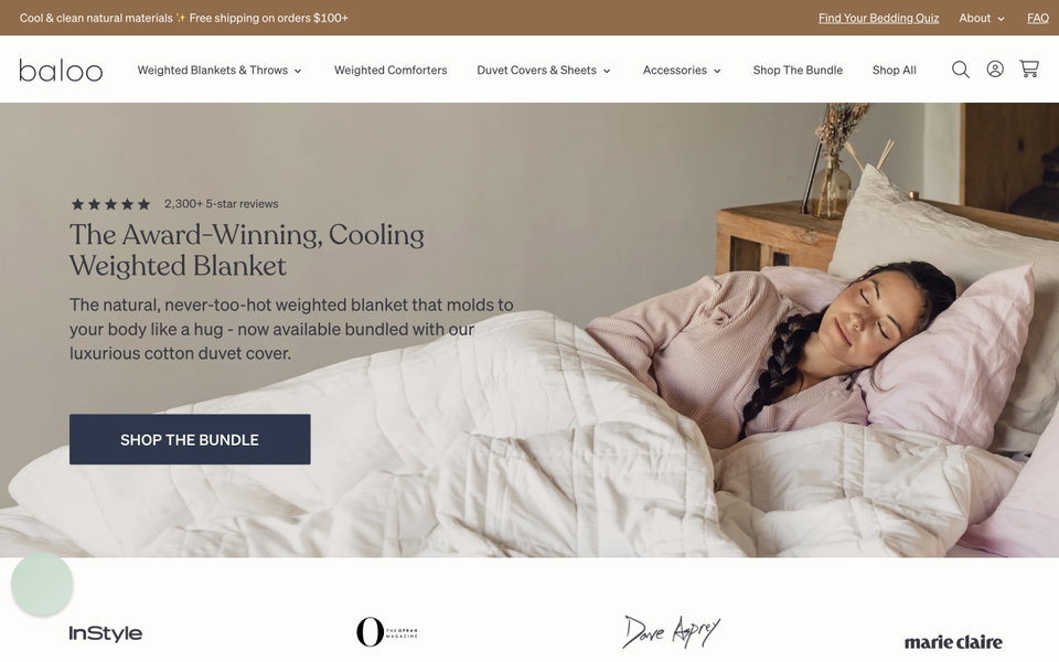 Baloo Living website