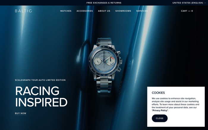 Baltic Watches screenshot